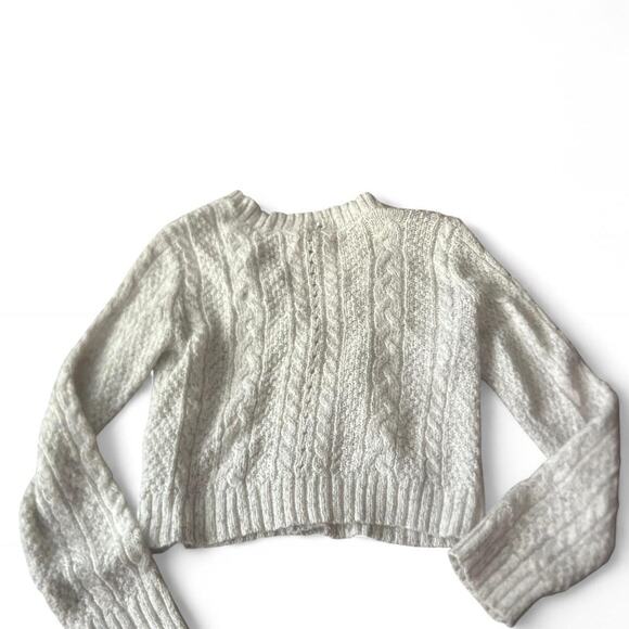 Cream cable knit sweater - Picture 3 of 3